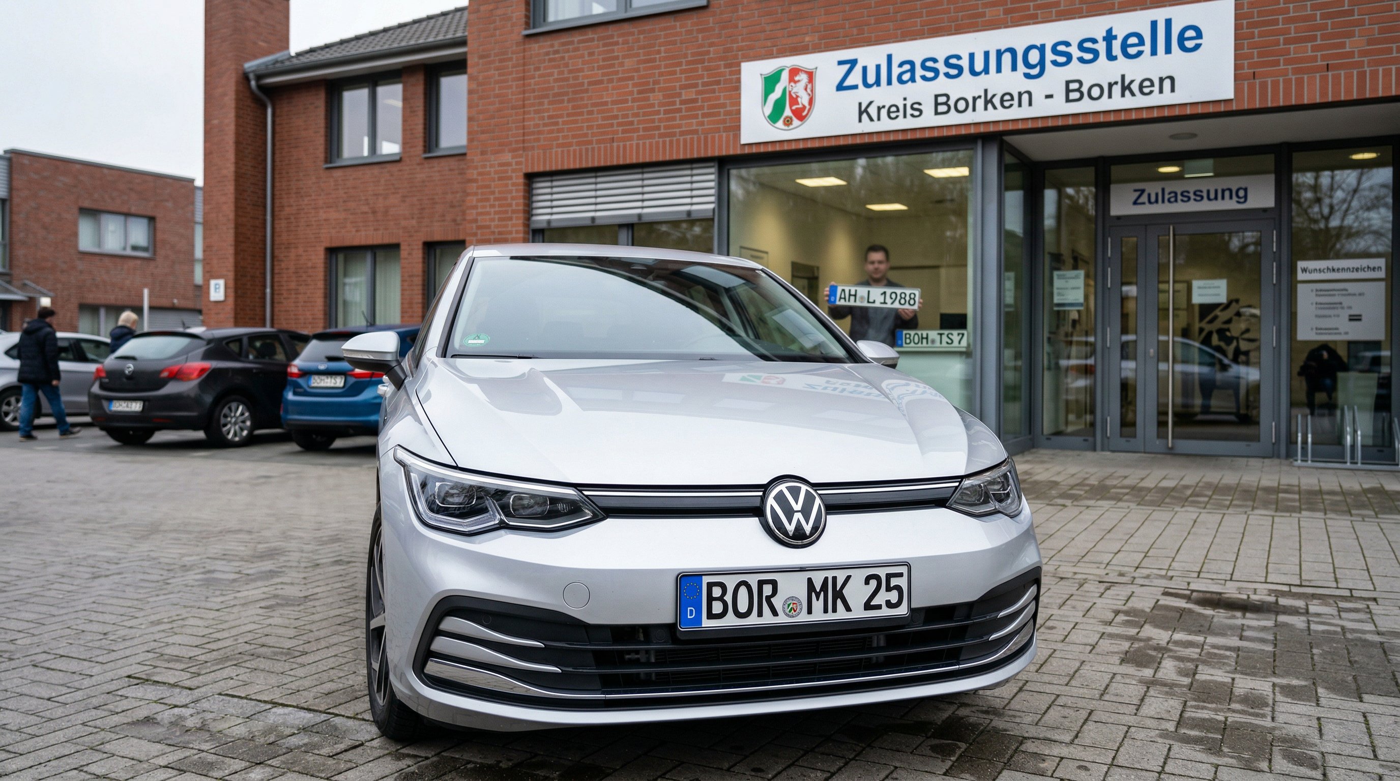 Wunschkennzeichen Borken